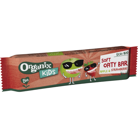 Strawberry & Apple Soft Oaty Bars